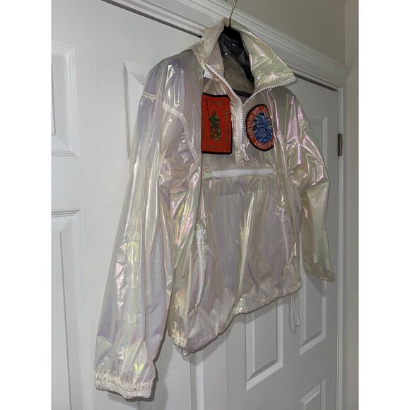 Louis Vuitton Virgil Abloh SS19 Iridescent Prism Anorak Windbreaker Jacket 48 - Picture 11 of 16